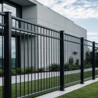 Clôture de piscine en aluminium sur mesure, anti-rouille, clôture de sécurité pour piscine, pour projet de villa résidentielle ou de jardin
