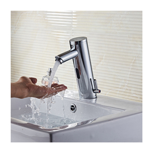 Vòi cảm ứng lưu vực tự động hoàn toàn y tế vòi thông minh nóng và lạnh bằng đồng - Product Image 1