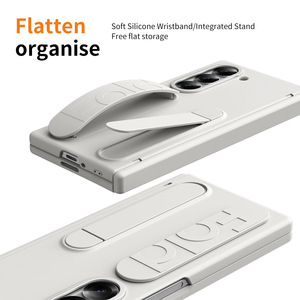 Cho <span class=keywords><strong>Galaxy</strong></span> gấp 7 thể thao trường hợp điện thoại với dây đeo cổ tay kinh doanh thiết kế bút stylus ống kính bảo vệ - Product Image 2