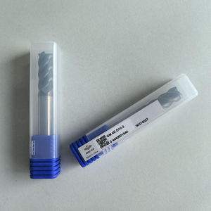 GM-4E-D10.0 Zcc High Speed <b>Square</b> End Mill 4-Flute Carbide AlTin Coated Climb Milling Straight Shank Customizable OEM <b>Tools</b> - Product Image 5