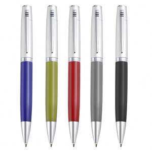 Fabricante de Bolígrafos, Venta al por Mayor de Bolígrafos de Regalo Blancos de Lujo de Alta Calidad, Se Acepta Logotipo Personalizado, Bolígrafo Metálico Corporativo - Product Image 1