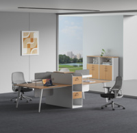 Chaise de bureau moderne à dossier moyen, chaise avec coussin en mesh respirant, chaise de bureau mobile