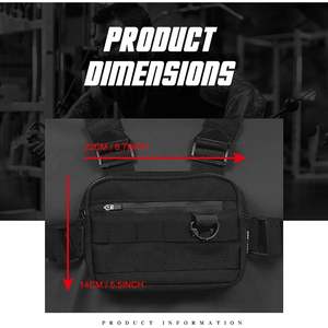 Riñonera Deportiva Personalizada, Ligera, de Nailon, Resistente al Agua, para Entrenamiento en Todas las Estaciones - Product Image 3