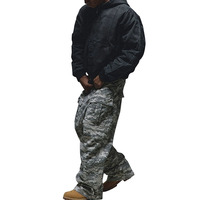 Pantalon large baggy camouflage personnalisable pour hommes Street Wear Hip Hop High Street Camo Cago Pants