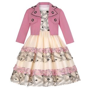 Nouvelle Robe en Tulle pour Enfants, Robe à Fleurs, Robe Jaune Adorable pour Filles, Robes de Fête d'<span class=keywords><strong>Anniversaire</strong></span>, <span class=keywords><strong>6</strong></span> <span class=keywords><strong>Ans</strong></span>, Longueur Genou - Product Image 2