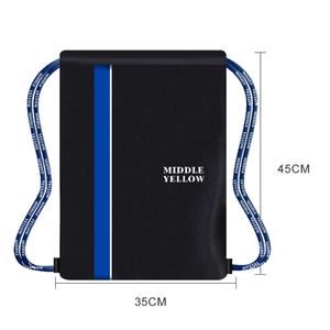 Wholesale Custom Logo Foldable Eco Friendly <b>Nylon</b> Drawstring <b>Backpack</b> Sport Gift Bag Promotional Daily Use - Product Image 2