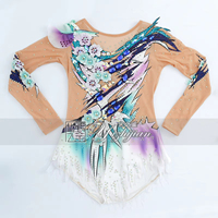 YIZHIJIAN Gymnastique Artistique Uniforme Fitness Compétition Compétences Art Examen Formation Performance Professionnelle Personnalisation