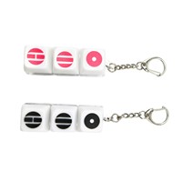 2026 K-pop World Tour Concert Comeback Plastic Three-click Decompression Keyring Kpop Fidget Clicker With Light Keycap Keychain