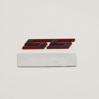 Lettres en métal 3D, logo SS, autocollant pour coffre arrière de voiture, emblème pour SS Sport Camaro Cavalier, accessoires