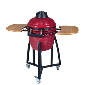 Barbecue Kamado AUPLEX 16 pouces, portable, en céramique, au charbon de <span class=keywords><strong>bois</strong></span>, pour fumer, pour le camping en plein air, le jardin, <span class=keywords><strong>four</strong></span> à viande en acier inoxydable - Product Image 2