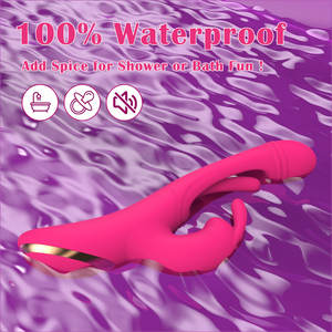 Водонепроницаемые женские игрушки для взрослых: вибраторы-кролики с клиторальной стимуляцией, водонепроницаемые дилдо для женщин - Product Image 5