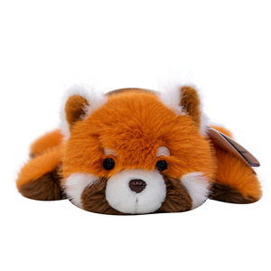 Peluche d'animal couché mignonne, poupée en peluche moelleuse, styles variés pour la décoration de table à la maison, cadeau pour enfants - Product Image 4