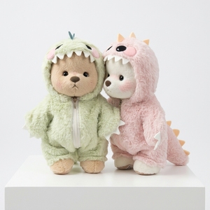 Funboxes - <span class=keywords><strong>Muñeco</strong></span> <span class=keywords><strong>de</strong></span> Peluche <span class=keywords><strong>de</strong></span> Dinosaurio <span class=keywords><strong>de</strong></span> 30 cm, <span class=keywords><strong>Muñeco</strong></span> <span class=keywords><strong>de</strong></span> Peluche <span class=keywords><strong>de</strong></span> Osito Lina con Vestido - Product Image 4