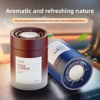 Diffuseur d'aromathérapie haut de gamme pour la maison et la voiture avec pâte de parfum de longue durée Ornement d'élimination des odeurs Encens et porte-encens