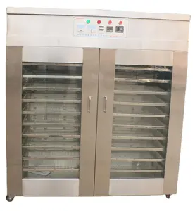 Secador comercial de acero inoxidable para alimentos, máquina deshidratadora de carne seca y frutas, venta directa de fábrica
