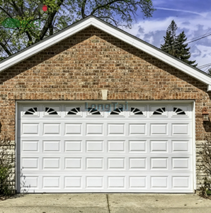 Porte de garage sectionnelle en acier coloré moderne ANDEXIN, design élégant pour le développement <span class=keywords><strong>immobilier</strong></span> - Product Image 1