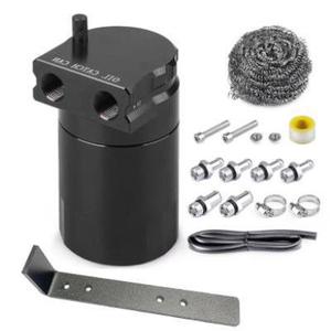 Réservoir d'évacuation d'huile en alliage d'aluminium avec support et filtre en laine d'acier pour système de récupération d'huile moteur - Product Image 5