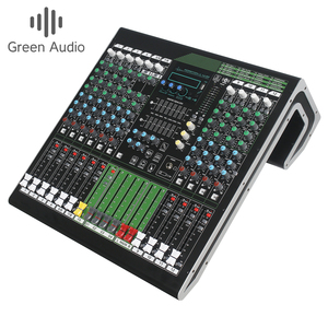 GAX-MQ122 Professional Sound Audio Mixer Karaoke USB Recording Performance Outdoor Stage 12 Channel <strong>Dj</strong> <strong>Controller</strong> - Product Image 1