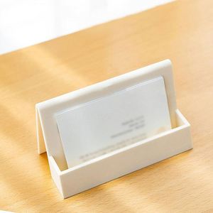 Wholesale Customizable Simplicity Design Business <b>Card</b> Storage <b>Box</b> Desktop Business <b>Card</b> Holder - Product Image 3