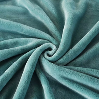 100% Micro peluche polaire microfibre velours couverture plus douce canapé flanelle couverture