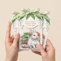 Autocollants décoratifs pour scrapbooking, personnalisés, transparents, en PET, effet holographique, sur le thème des forêts de Versailles