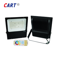 Projecteur LED étanche IP66 à succès – Réflecteur 30W, 50W, 100W, 150W, 200W – Projecteur de jardin RGBW dimmable