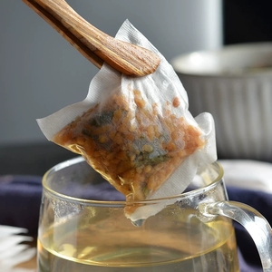 Sachet de thé vert Genmaicha japonais avec logo personnalisé Thé vert Genmaicha en feuilles avec feuilles de thé vert de riz brun rôti - Product Image 4