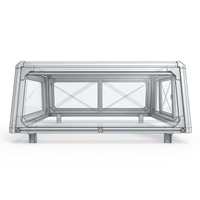 Panneau de toit relevable pour Volkswagen Amarok, auvent 4 portes en alliage d'aluminium, accessoire de camion pour le camping en tout-terrain