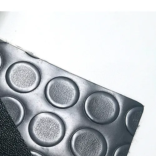 Embossed Non Woven Backing PVC Car Mat For Car Usage Diamond Plate Coin Floor Vinyl Roll Workshop