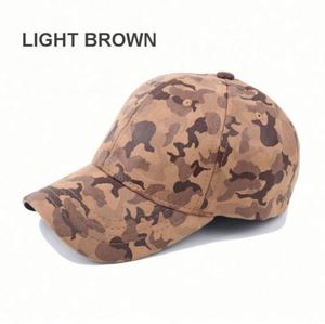 Nouvelle Casquette de Baseball Structurée en Daim Camouflage pour Homme – Idéale pour l'Extérieur et les Sports - Product Image 4