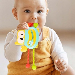 Juguete Musical de Plástico Natural para Bebés TOPSKY TOYS, Sonajero y Anillos de Dentición para Recién Nacidos e Infantes de 0 a 24 Meses, Juguete Sensorial de Cangrejo - Product Image 5