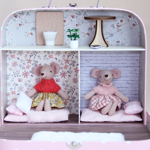 Set de Regalo para el Día del Niño, Set de Regalo a Escala 1/12, Combinable Libremente/Set de Regalo de Casa de Muñecas de Doble Capa con Múltiples Temas - Product Image 2