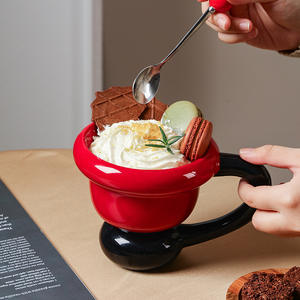 Grande tasse créative à sublimation en céramique Tasses à café thé lait élégantes avec coffret cadeau de vacances de grande valeur et boîte cadeau élégante - Product Image 2