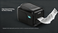   Printer Label RFID UHF Desktop D812R 203DPI Thermal Transfer untuk Inventaris & Logistik Tersedia