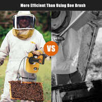 Équipement d'apiculture Vibrateur de cadre de ruche d'apiculture Enlèvement d'apiculture Machine vibrante Abeille électrique secouant