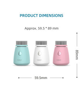Cepillo de Masaje Facial Eléctrico de Silicona Suave, Dispositivo de Limpieza Facial, Logotipo Empresarial OEM - Product Image 4