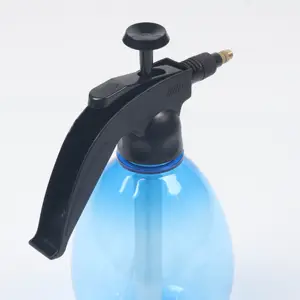 Pompe de jardin en plastique portable 1,5 l, outils de jardinage, pulvérisateur à pression avec spray à brume