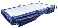 Matelas médical en mousse à mémoire de forme NHS, matelas de soin anti-escarres en mousse éponge, matelas de remplacement