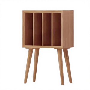 <span class=keywords><strong>Meuble</strong></span> de rangement en bois massif <span class=keywords><strong>pour</strong></span> disques vinyles, <span class=keywords><strong>CD</strong></span> et amplificateur de puissance, <span class=keywords><strong>pour</strong></span> chambre à coucher, <span class=keywords><strong>meuble</strong></span> d'appoint de canapé, design moderne - Product Image 3