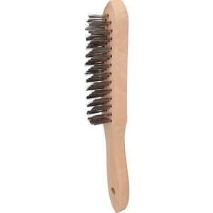 Brilliant Tools Brosse métallique manuelle en acier, 4 rangées, 290mm - Product Image 4