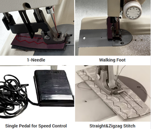 Portable Mini Walking Foot and Zigzag <b>Sewing</b> <b>Machines</b> for Repair and Repair - Product Image 4