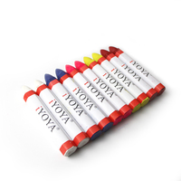 Options multicolores Crayons de site en bois de haute qualité pour la décoration de la maison Marquage