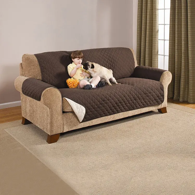 Geri dönüşümlü toplantı veya yatak odası kanepe kılıfı mobilya koruyucu toptan ucuz yatak sandalye otel ev köpek Pet kanepe koruyucu