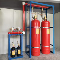 Système d'extinction d'incendie à gaz d'azote IG100 extincteur de lutte contre l'incendie 80L/90L, système d'extinction d'incendie automatique
