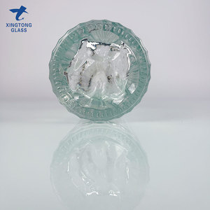 Botella de licor de alcohol de cristal azul vacía personalizada 50ml 200ml 750ml whisky <span class=keywords><strong>vodka</strong></span> Tequila - Product Image 5