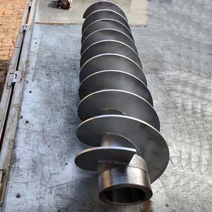 Vendita calda di alta qualità fornitura di fabbrica in acciaio inox vite continuo vite nastro di volo - Product Image 1