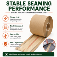 Ruban adhésif thermofusible pour tapis, ruban de jonction de tapis activé à la chaleur pour l'installation de tapis