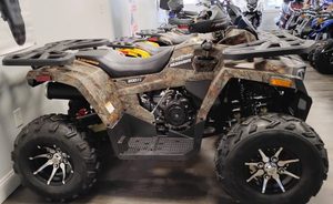 Premium 169cc ATV Automatic CVT Quad Bike with Reverse LED Lights Hydraulic <b>Disc</b> Brakes and Adjustable Suspension - Product Image 3