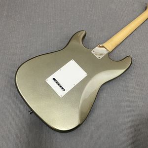 <span class=keywords><strong>Guitarra</strong></span> Eléctrica ST Gris Verde de Alta Calidad con Tres Pastillas de Bobina Simple para Principiantes para Aprender y Practicar - Product Image 5