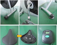 Vélo pneumatique professionnel avec capteur, entraînement d'intérieur vertical/entraîneur elliptique, nouveau